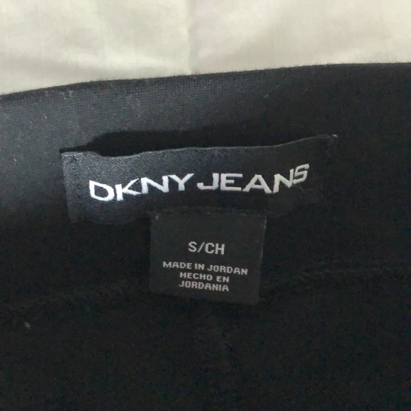 Women’s size small black DKNY jeans rayon/nylon/spandex - Picture 5 of 12